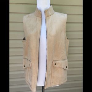 Talbots’s Faux Suede Vest !